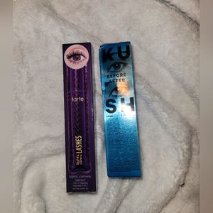 Milk makeup kush mascara and tarte lights camers lashes mascara